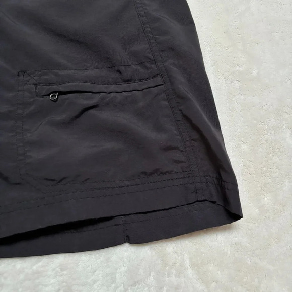 Vintage L.L. Bean Mens Swim Trunk Shorts Large Dark Grey‎ Lined Nylon 0DRK1 - Picture 2 of 10